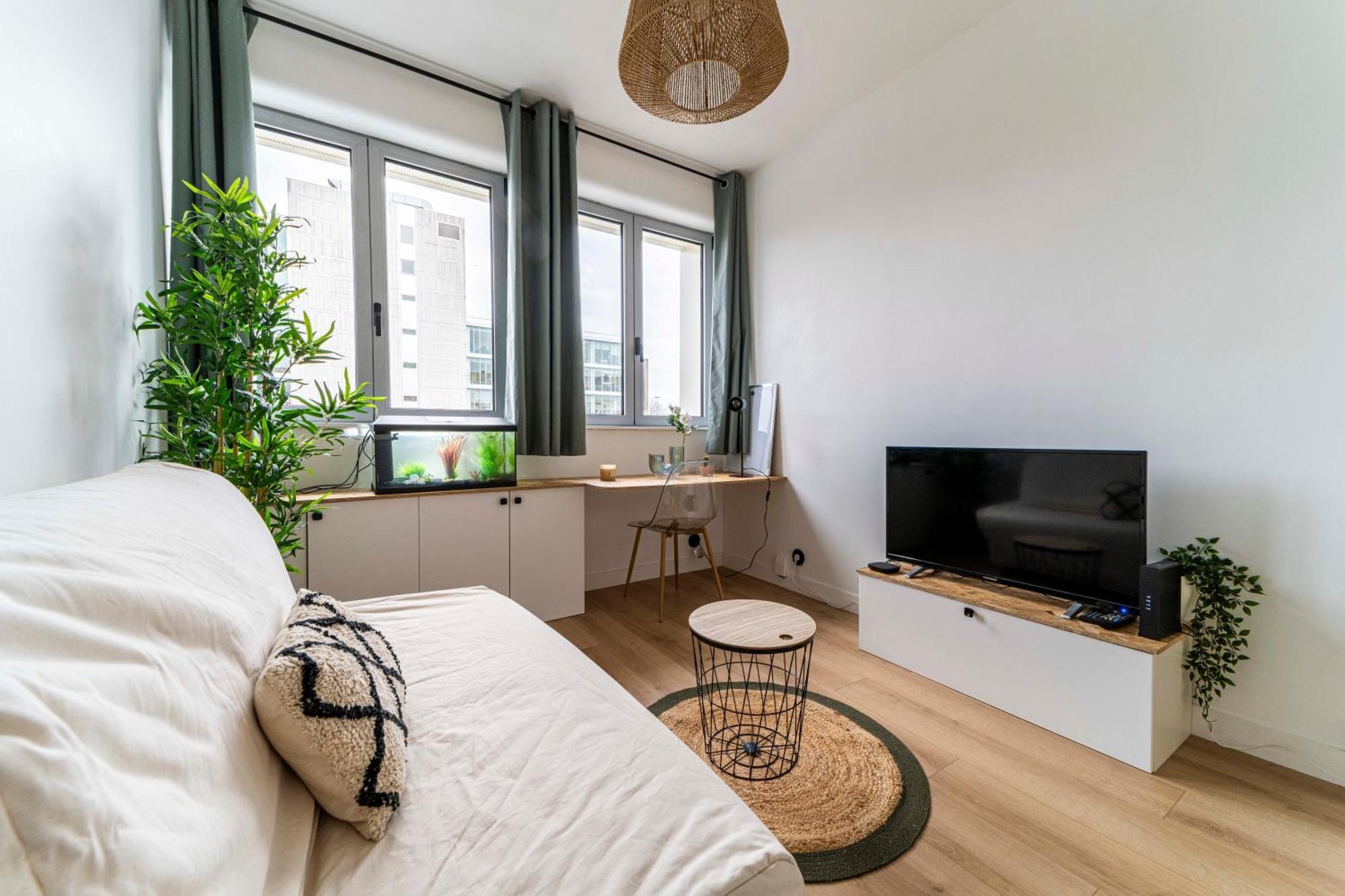 Studio Chaleureux Avec Aquarium Apartment Marcq-en-Baroeul Bagian luar foto